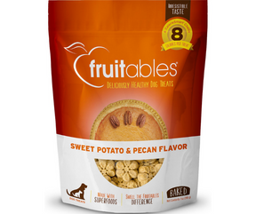 Fruitables - Sweet Potato & Pecan Crunchy. Dog Treats.-Southern Agriculture