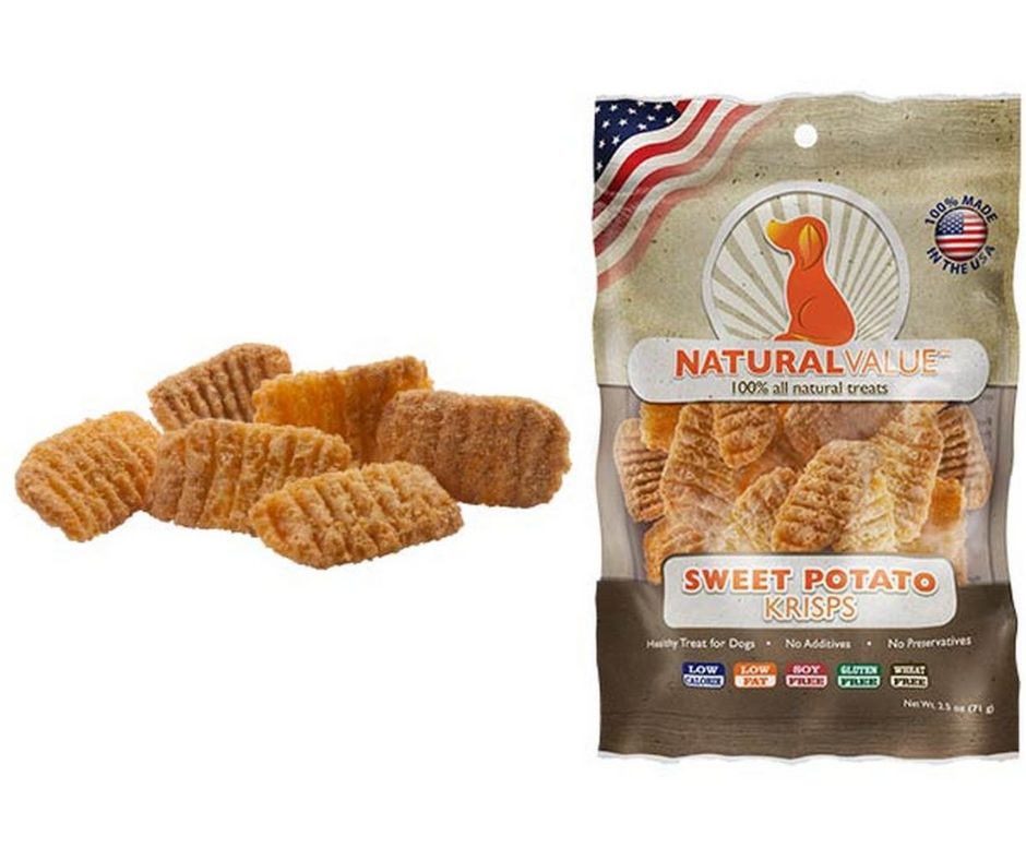 Loving Pets - Natural Value Sweet Potato Krisps. Dog Treats.-Southern Agriculture