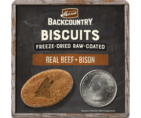 Merrick Backcountry - Biscuits Real Beef & Bison Recipe. Dog Treats.-Southern Agriculture