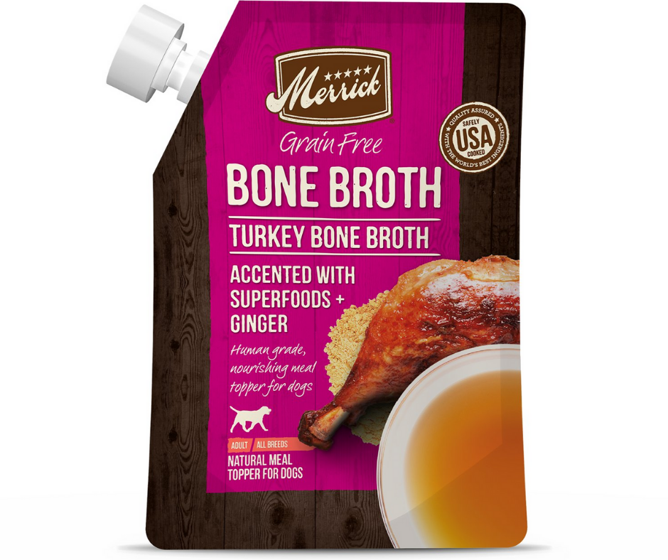 Merrick - Turkey Bone Broth Grain-Free. Dog Food Topper.-Southern Agriculture