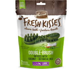 Merrick - Fresh Kisses Double-Brush Coconut Oil & Botanicals Large Breed. Dog Treats.-Southern Agriculture