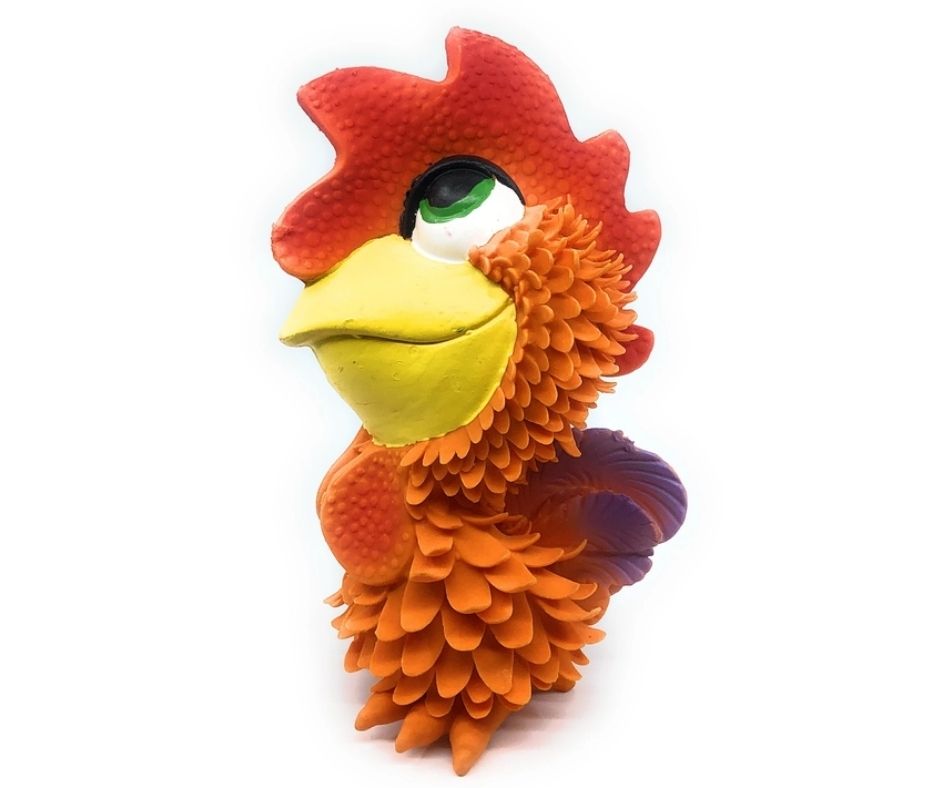 Lanco - Sensory Squeaky Rooster. Dog Toy.-Southern Agriculture