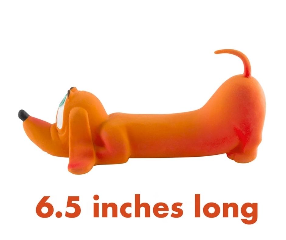 Lanco - Squeaky Medium Basset. Dog Toy.-Southern Agriculture