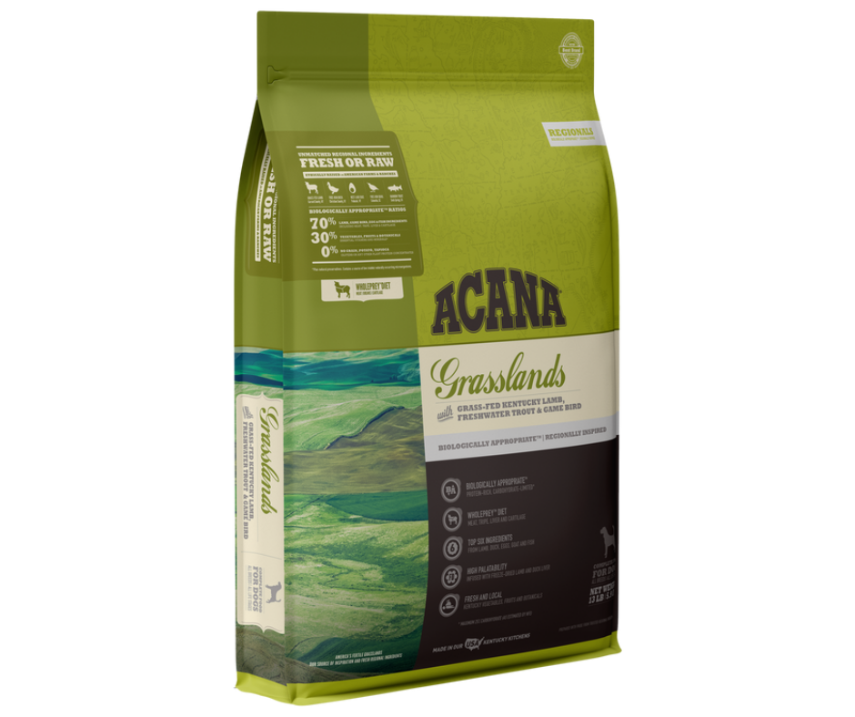 Champion Petfoods Acana - All Dog Breeds, All Life Stages Grasslands Recipe Dry Dog Food-Southern Agriculture