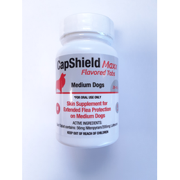 CapShield Maxx - Nitenpyram + Lufenuron Canine Tablets