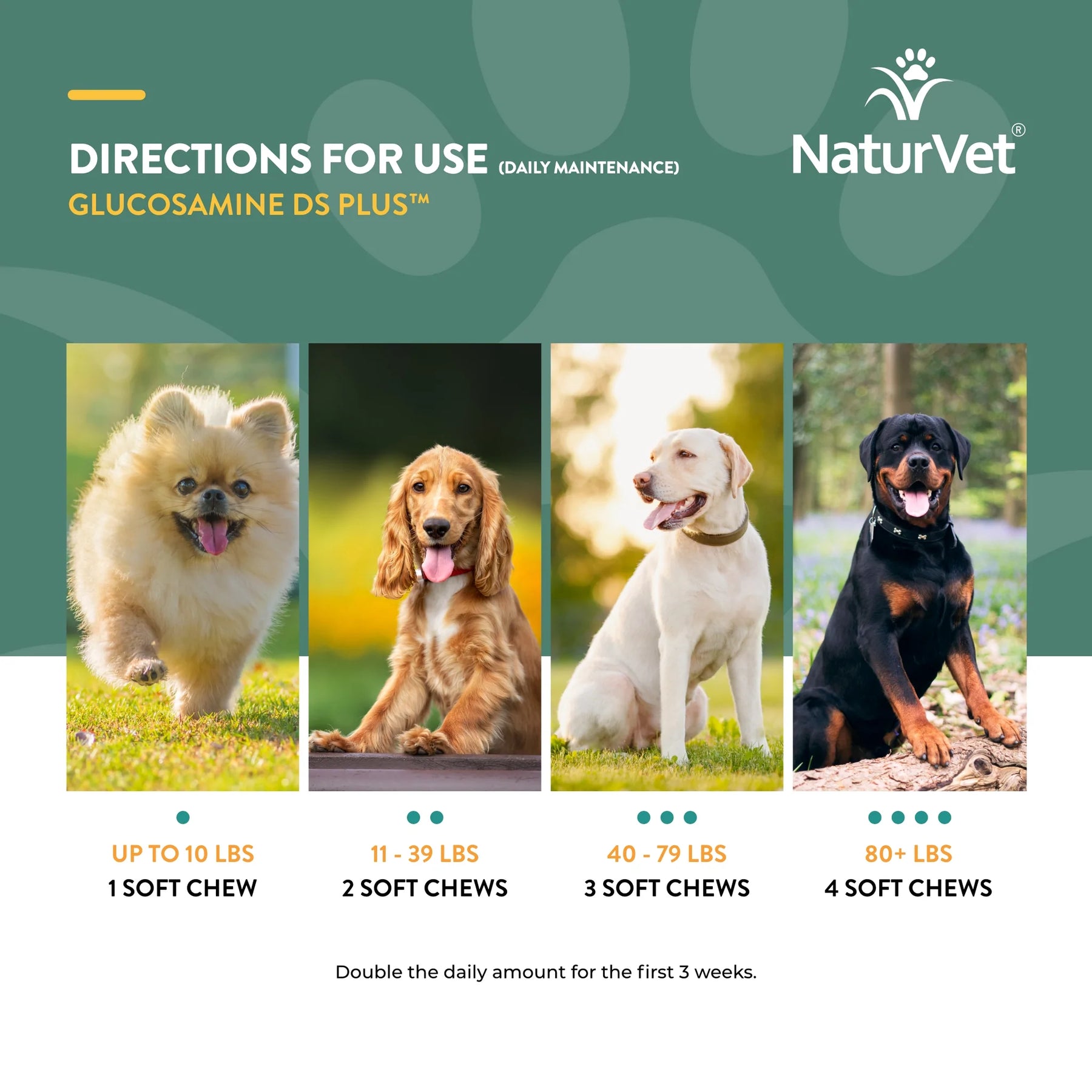 Glucosamine DS Plus Level 2	Soft Chews by NaturVet