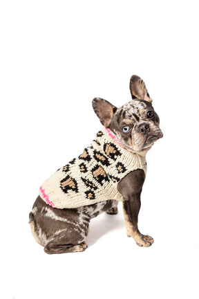 Chilly Dog - Dog Sweater Leopard