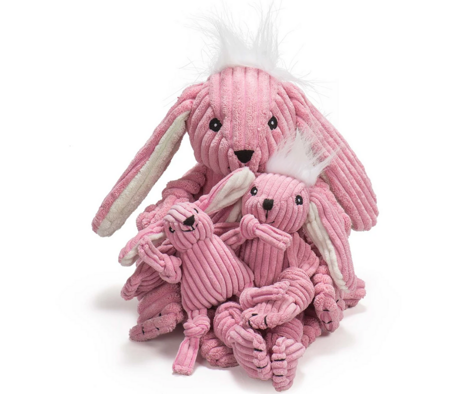 Huggle Hounds - Bunny Knottie. Dog Toys.-Southern Agriculture