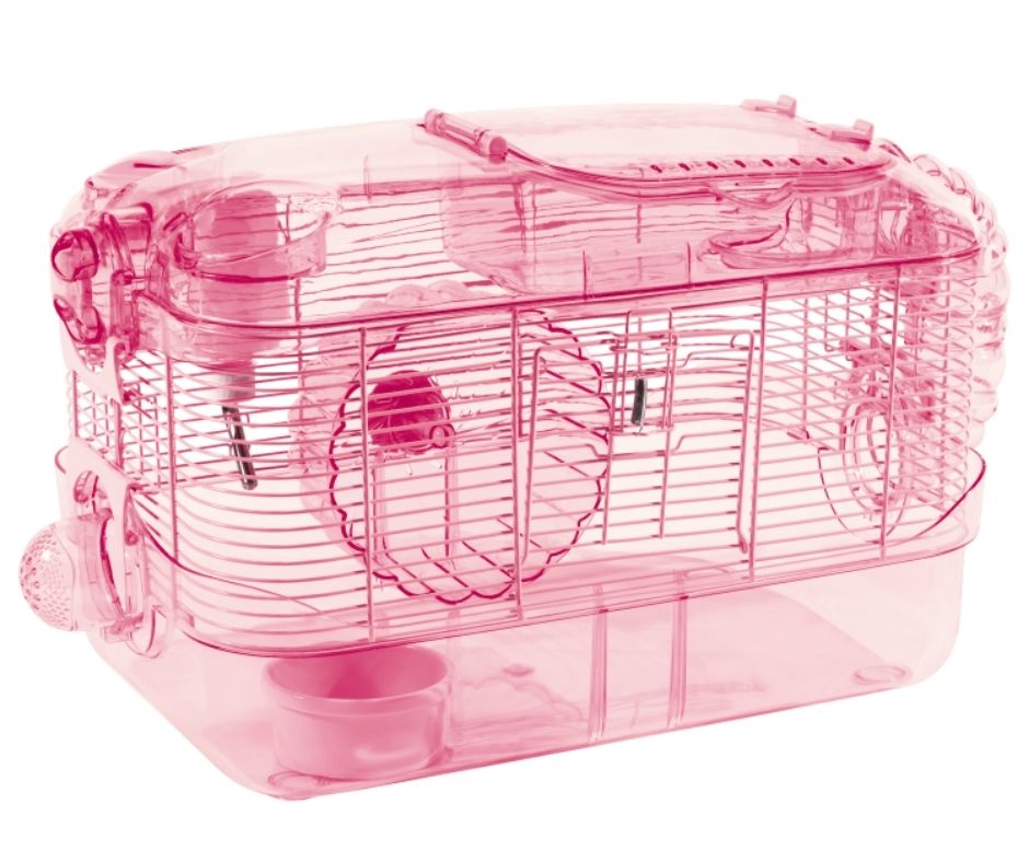 Kaytee CritterTrail One Level Habitat Pink Edition-Southern Agriculture