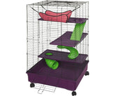 Kaytee My First Home Deluxe 2x2 Multi-Level Pet Home with Casters-Southern Agriculture