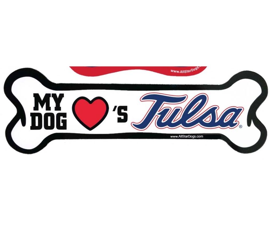 All Star Dogs - University of Tulsa Golden Hurricane Car Magnets-Southern Agriculture