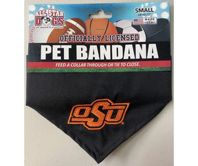 All Star Dogs - Oklahoma State Cowboys Dog Bandana-Southern Agriculture