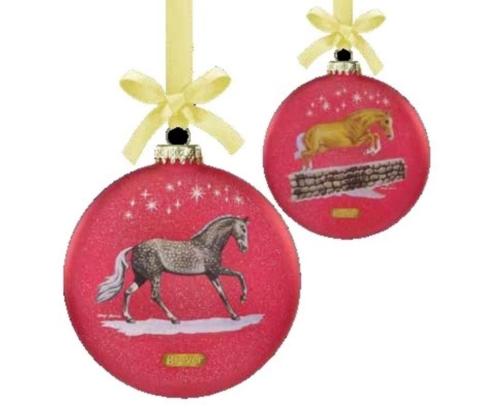 Breyer 2021 Artist Signature Ornament Thoroughbred & Warmblood-Southern Agriculture