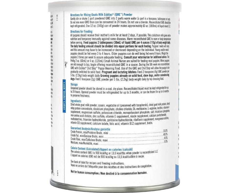 PetAg Goat's Milk Esbilac Puppy Powder-Southern Agriculture