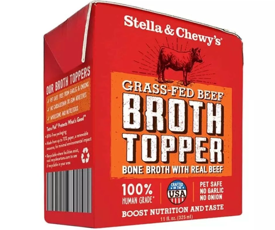 Stella & Chewy's Grass-Fed Beef Broth Tropper for Dogs-Southern Agriculture