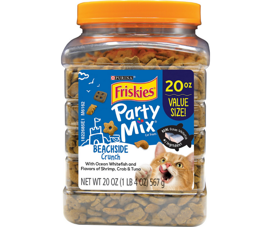 Purina - Friskies Party Mix Beachside Crunch Cat Treats-Southern Agriculture