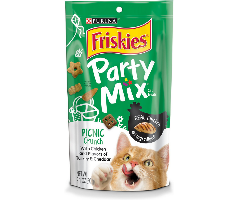 Purina Friskies Party Mix Crunch Picnic Cat Treats-Southern Agriculture