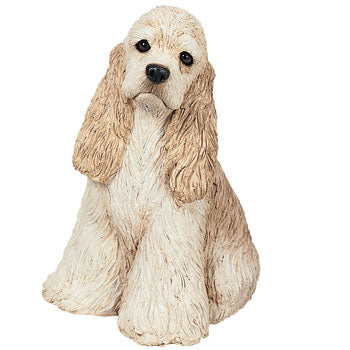 Figurine Midsize Dog Cocker Bluff