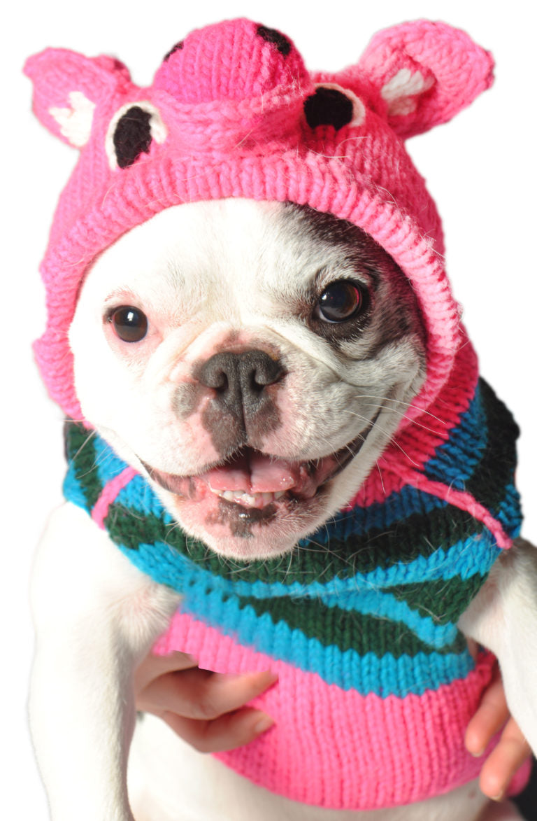 Chilly Dog - Dog Sweater Pink Piggy