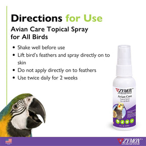 Pet Kings - Zymox Avian Care Topical Spray For All Birds