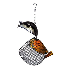 Mesh Hanging Bird Feeder Chickadee