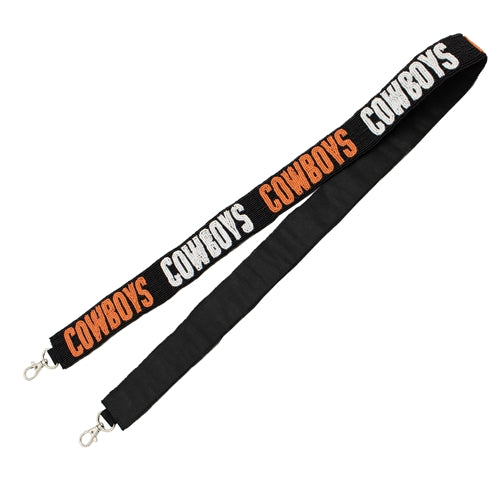 Collegiate Beaded Strap - OSU Cowboys