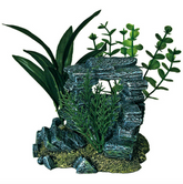 Rock Arch With Plants Small Ornament