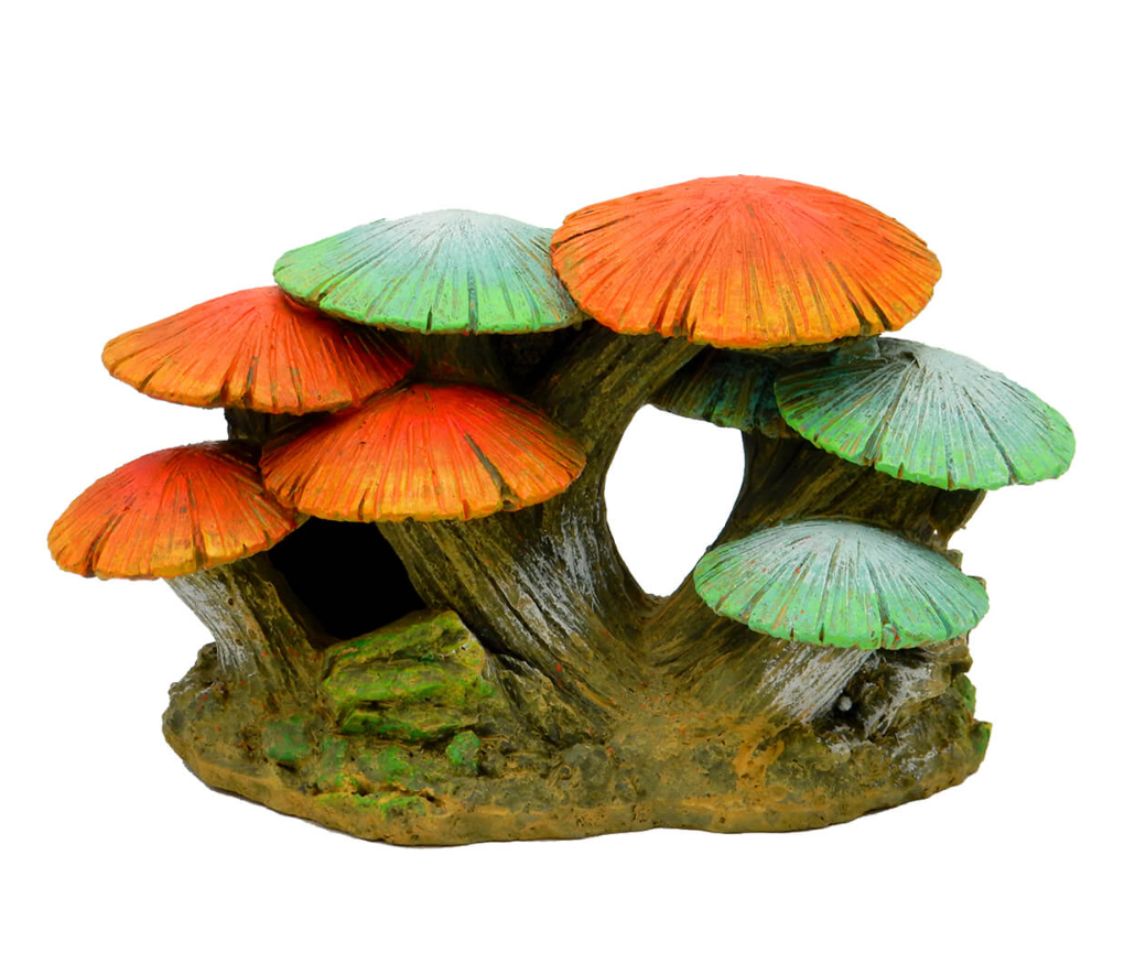 Mushroom Garden Long Small Glows Ornament