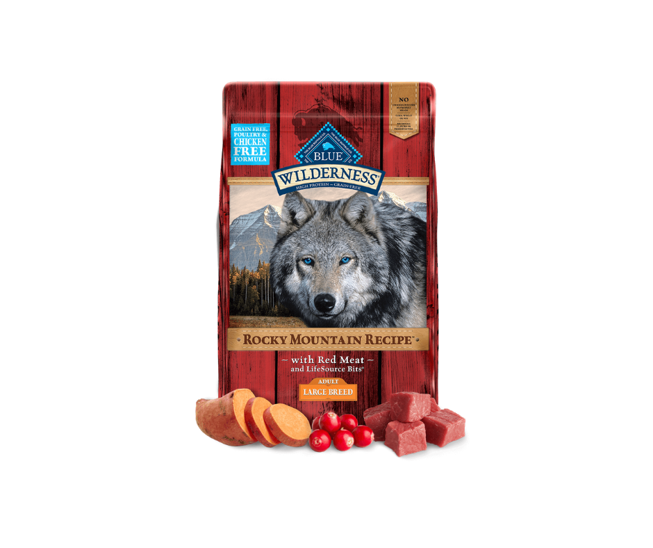 Blue Buffalo Wilderness Rocky Mountain - Large Breed, Adult Dog Red Meat Recipe Dry Dog Food-Southern Agriculture