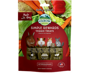 Oxbow Simple Rewards Veggie Treat For Small Animals 3 oz.-Southern Agriculture