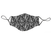 Snoozies Fashion Face Coverings (Mask) Zebra Print with Filter-Southern Agriculture