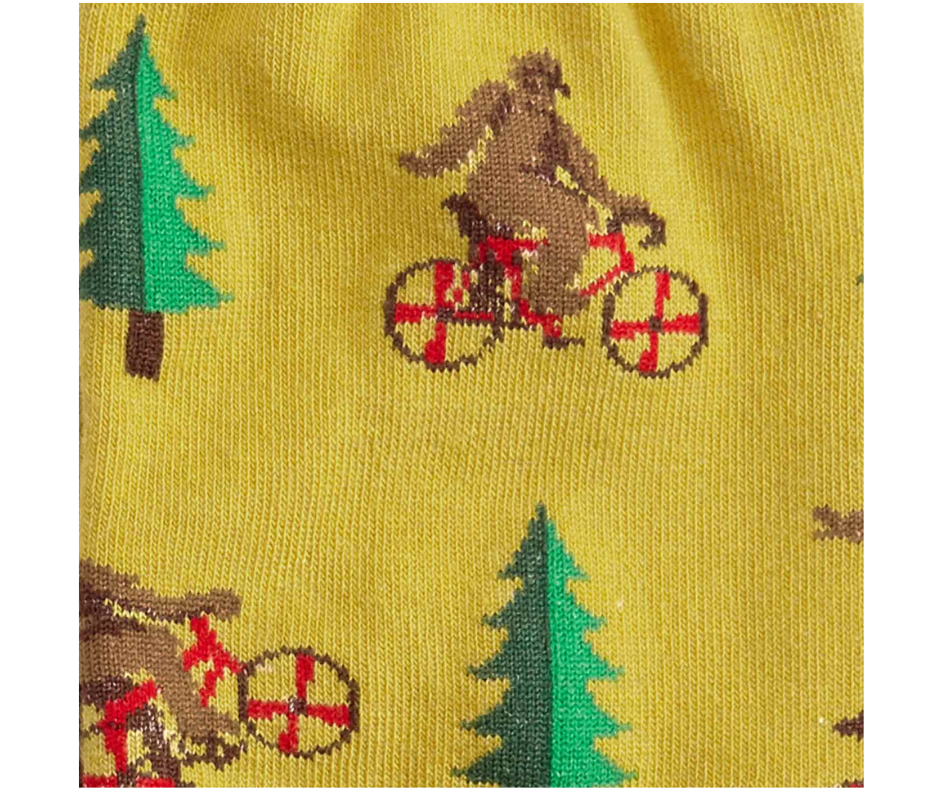 Men's Crew Socks Bike Tricks-Southern Agriculture