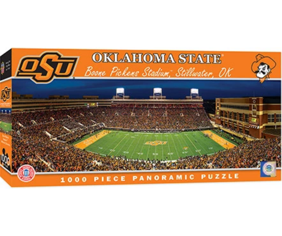 Oklahoma State University (OSU) Football Stadium 1000 Piece Puzzle-Southern Agriculture