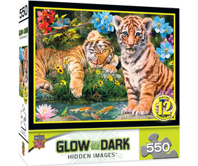 A Watchful Eye 550 Piece Jigsaw Puzzle Hidden Image Glow In The Dark-Southern Agriculture