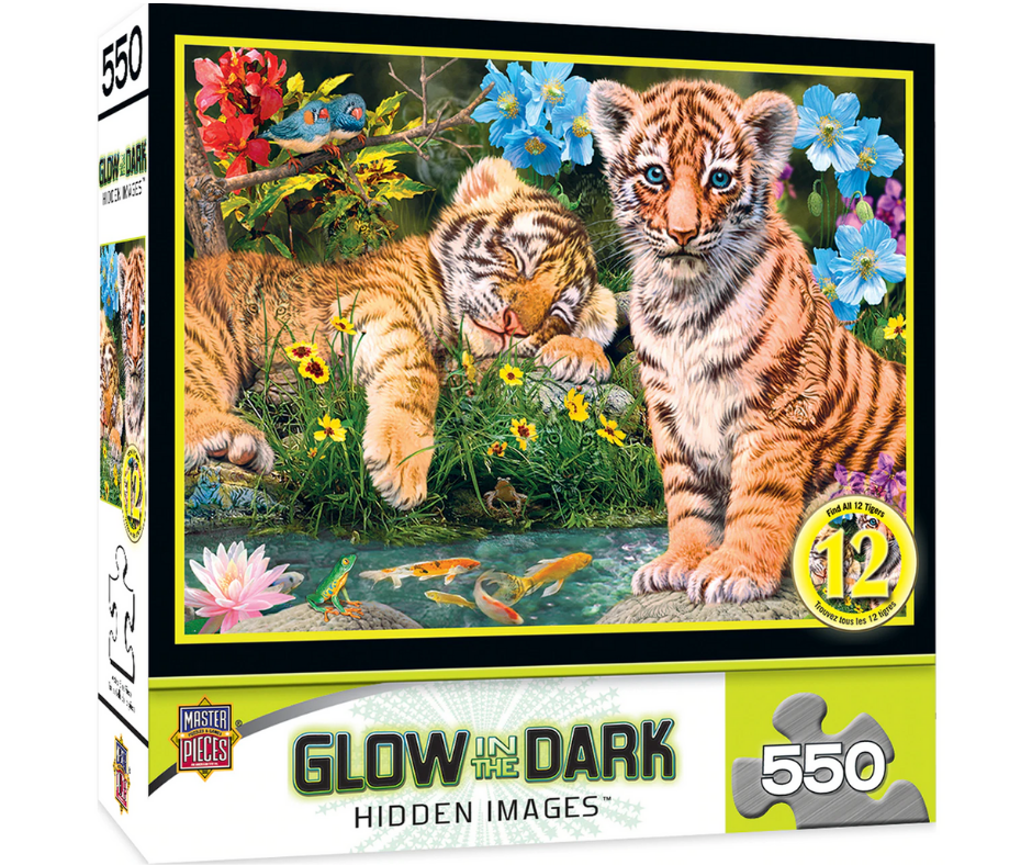 A Watchful Eye 550 Piece Jigsaw Puzzle Hidden Image Glow In The Dark-Southern Agriculture