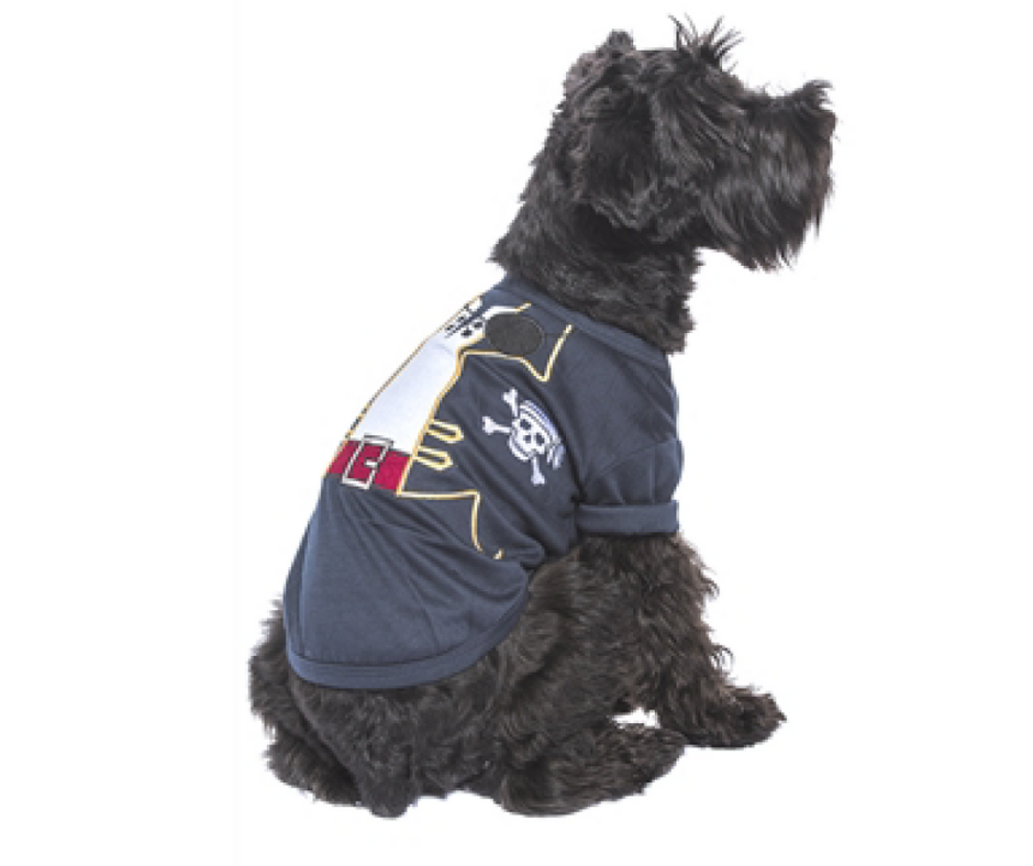 Pirate Captain Spawrrow Dog T-Shirt Costume-Southern Agriculture