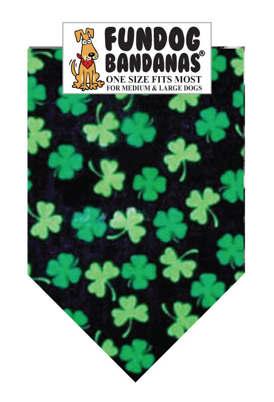 Dog Bandana Shamrock