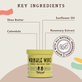 Natural Dog Company - Wrinkle Wipes Jar