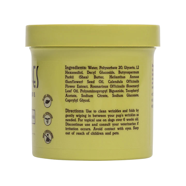 Natural Dog Company - Wrinkle Wipes Jar