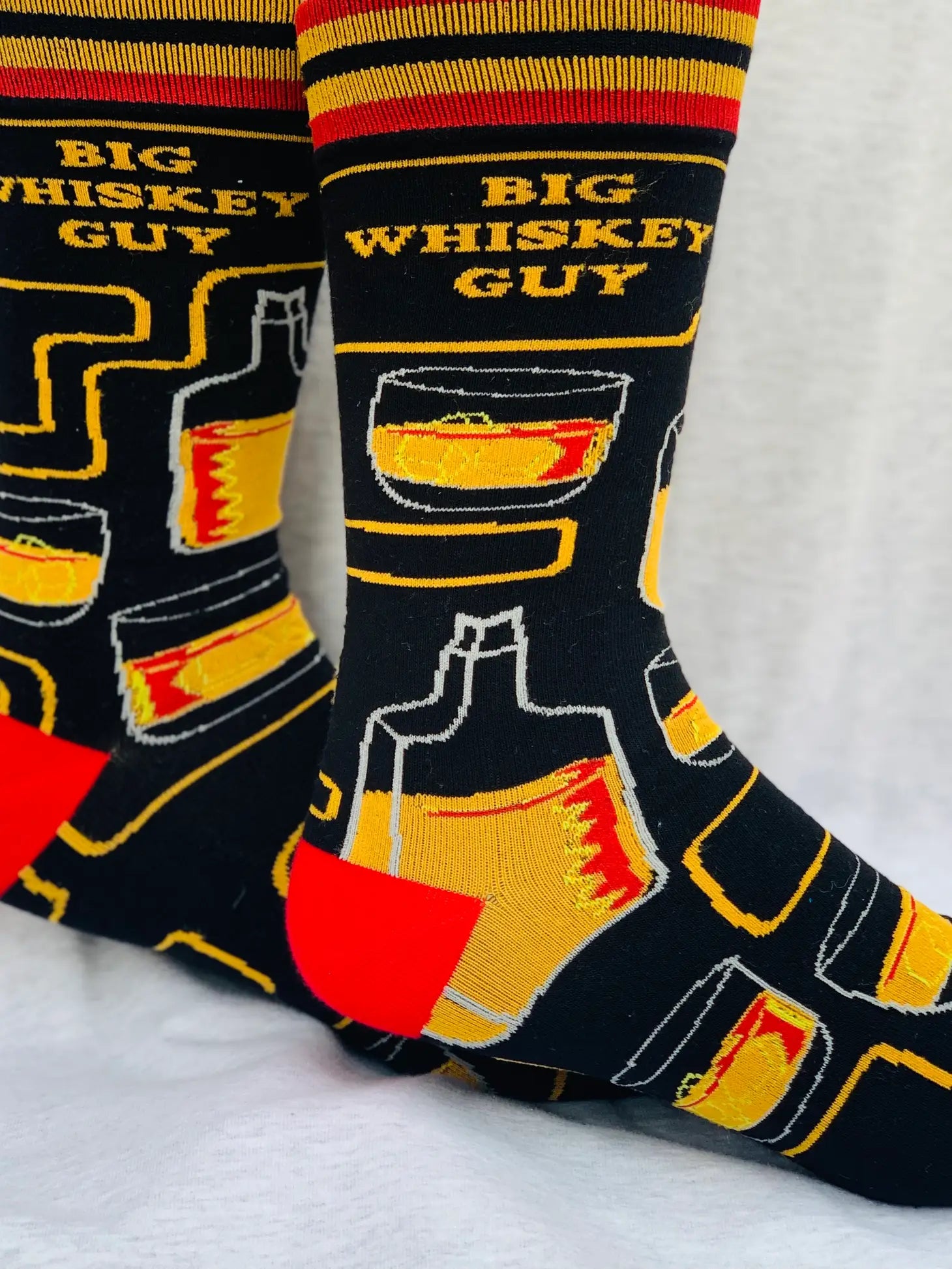 Groovy Things Co. - Big Whisky Guy Socks