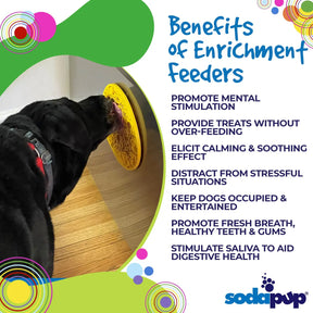 Enrichment Dog Lick Mat - Duckies Design