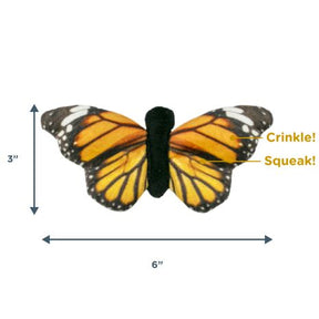 Monarch Butterfly With Squeaker