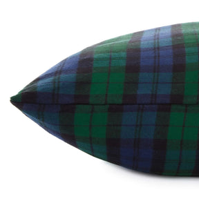 Dog Bed Black Watch Plaid Flannel