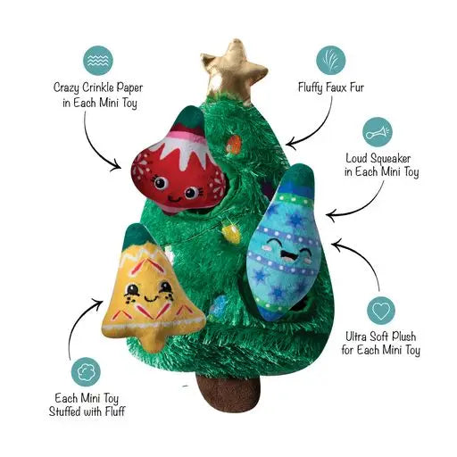 Petshop by Fringe Studio - Hide & Seek Toy Ready Set Glow Tree & 3 Ornaments