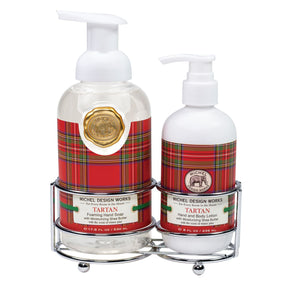 Michel Design Works Caddy with Hand Soap & Body Lotion Christmas