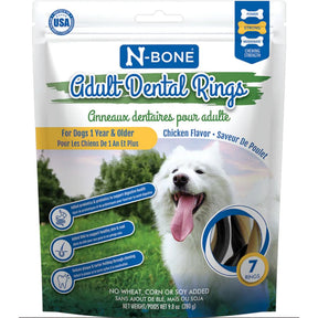 N-Bone - Adult Dental Rings Chicken For Dogs