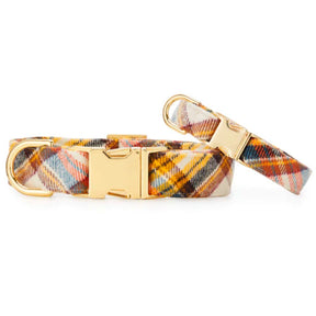 Dog Collar Cornucopia Flannel