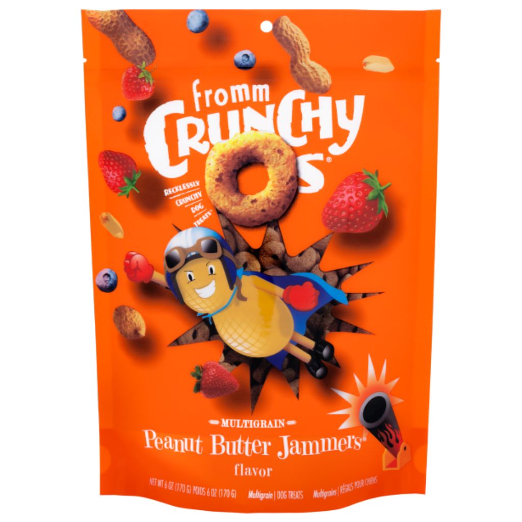 Fromm - Crunchy O's Peanut Butter Jammers Dog Treats