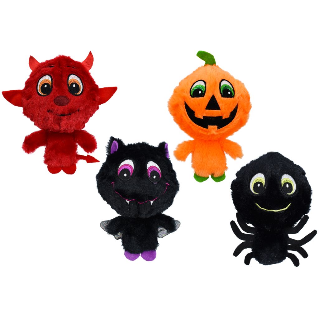 Multipet - Halloween Knobby Noggin -Asst Dog Toy