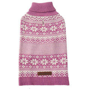 Sweater Eddie Bauer Snowflake Print In Bands